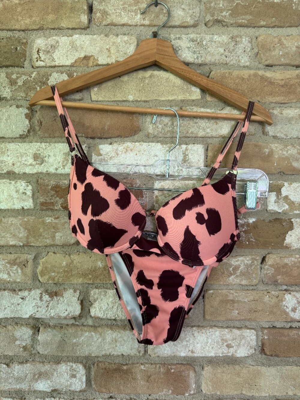 Unique21 Skimpy Cow Print Bikini